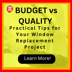 budget vs quality. Finding the Perfect Balance: Navigating Budget and Quality in Window Replacement in Maryland
